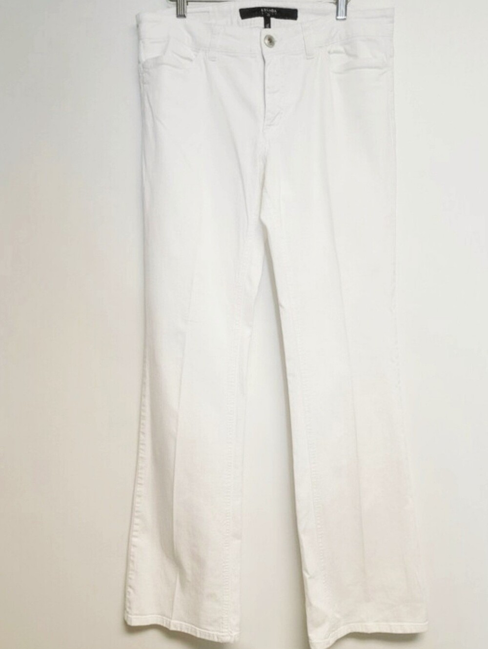 Vintage Y2K Escada Sport White Bootcut Mid Rise Denim Jeans EU 42 US 12